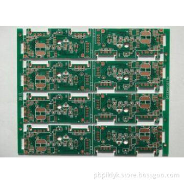 OSP Double Layer FR4 Custom PCB Boards Green Solder Mask  P